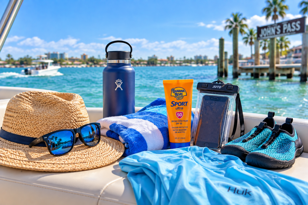 What to bring on the water