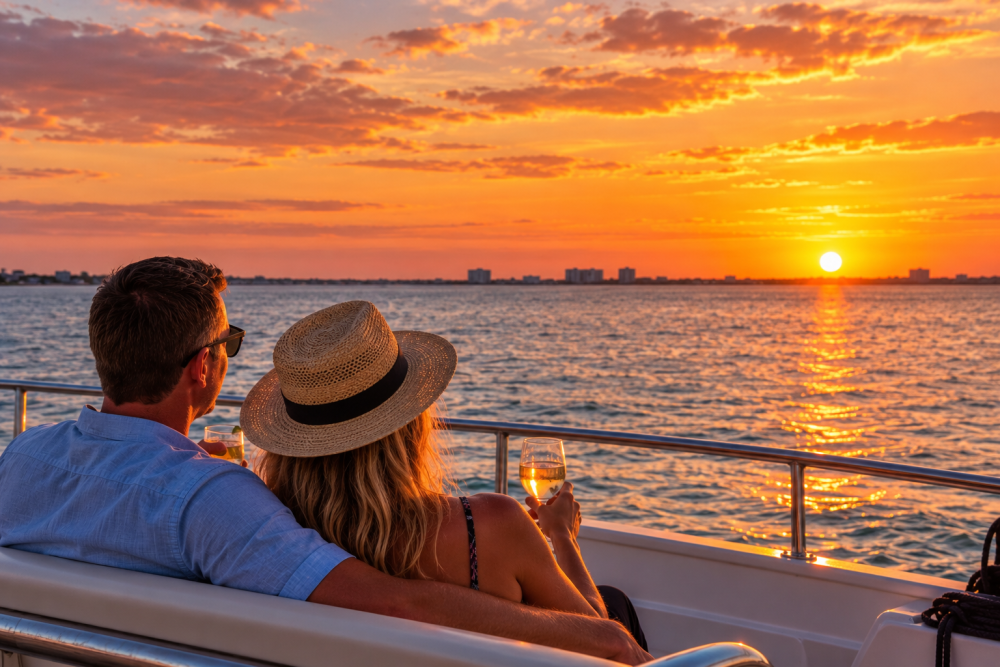 Sunset cruises are good for a slower evening