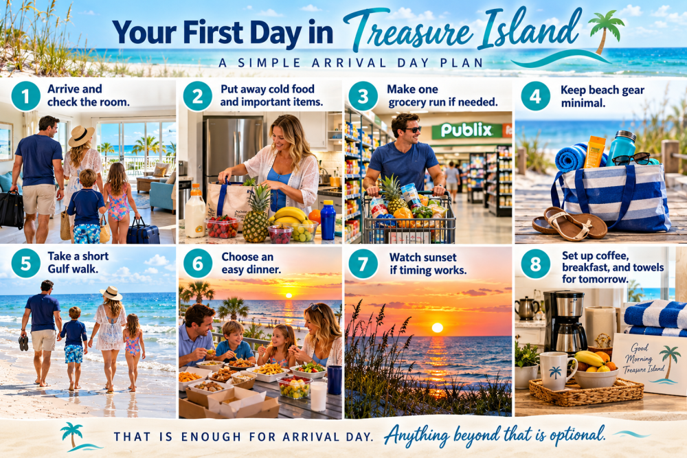 A Simple Arrival-Day Plan
