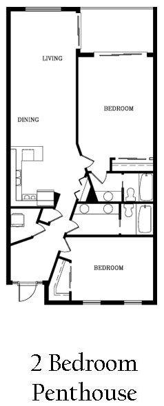 Two Bedroom Penthouse